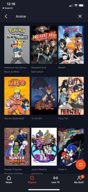 Watch Anime Apps .